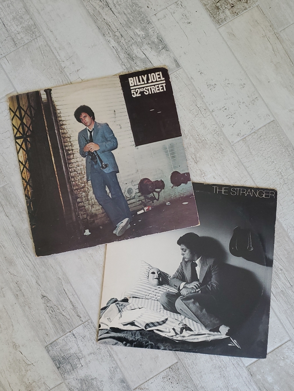 Billy Joel Vintage Vinyl Records The Stranger And 52nd Street